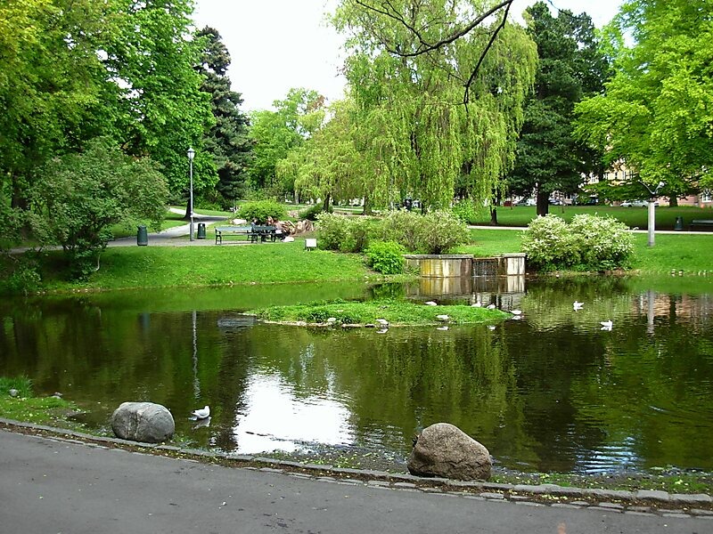 St. Hanshaugen park.